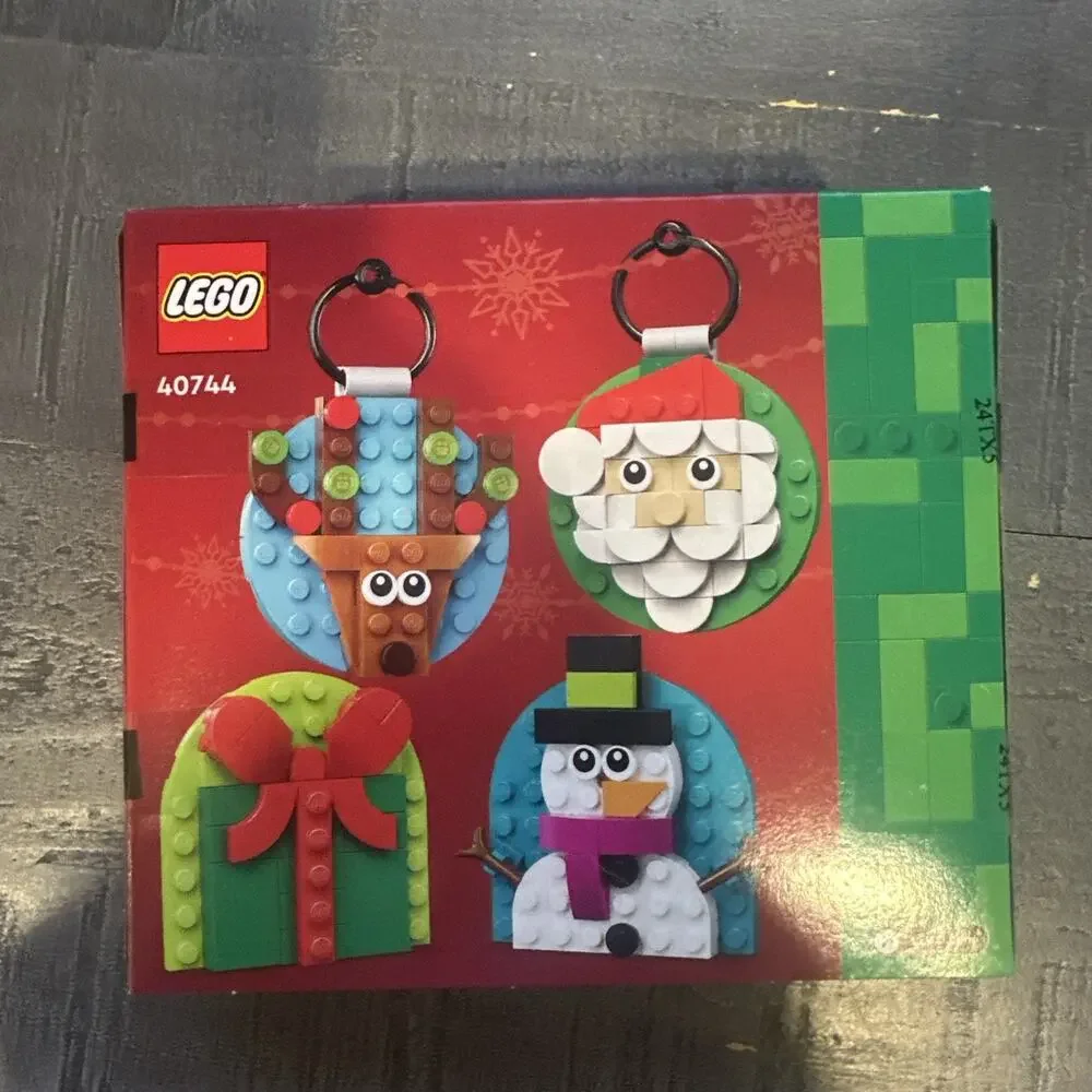 LEGO 40744 Christmas Ornament Selection - NEW Factory Sealed